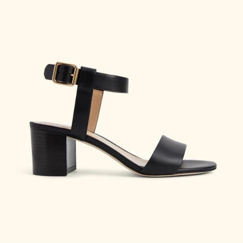 M Gemi “The Lume” sz 35.5 Black Sandal